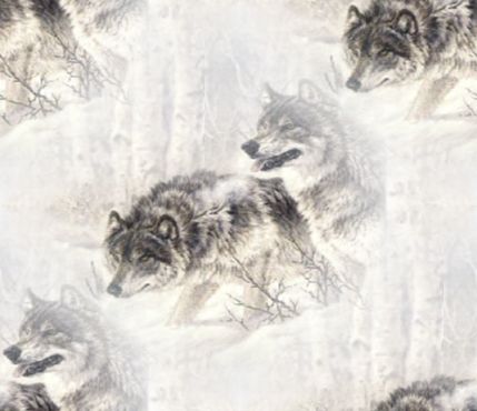 Spirit Wolf Background Fill